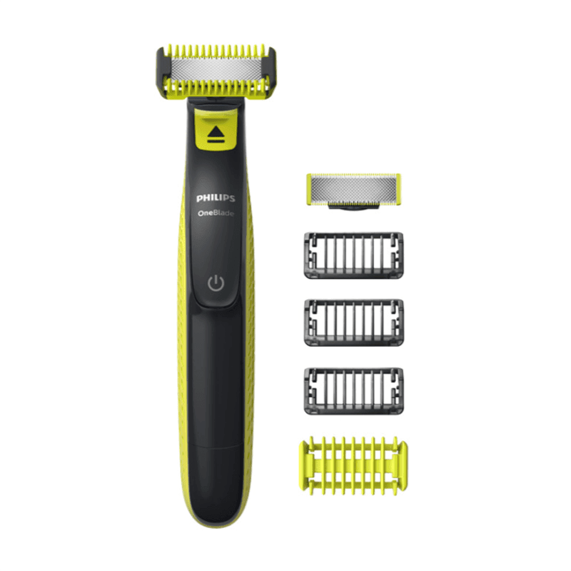 AFEITADORA ONE BLADE QP2824/10 AFEITA RECORTA MODELA GARGA USB