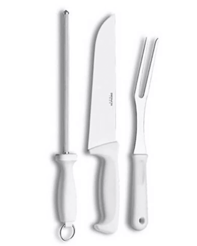 BATERIA DE ASADO A/INOX 3 PIEZAS BRINOX 2554/302