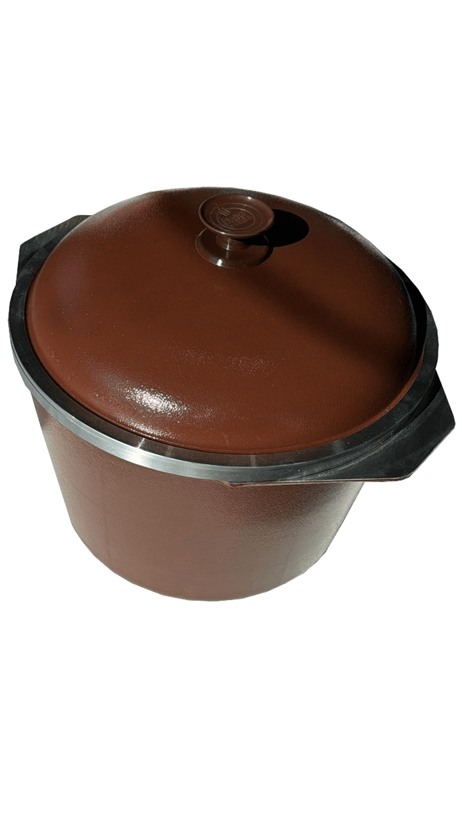 CACEROLA DOÑA TINA PUCHERONA D-33 CM 14LTS MARRON 
