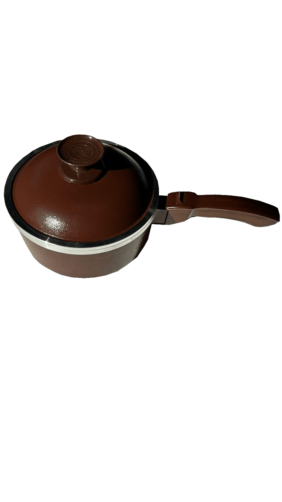 CACEROLA DOÑA TINA CON MANGO D-18 CM MARRON