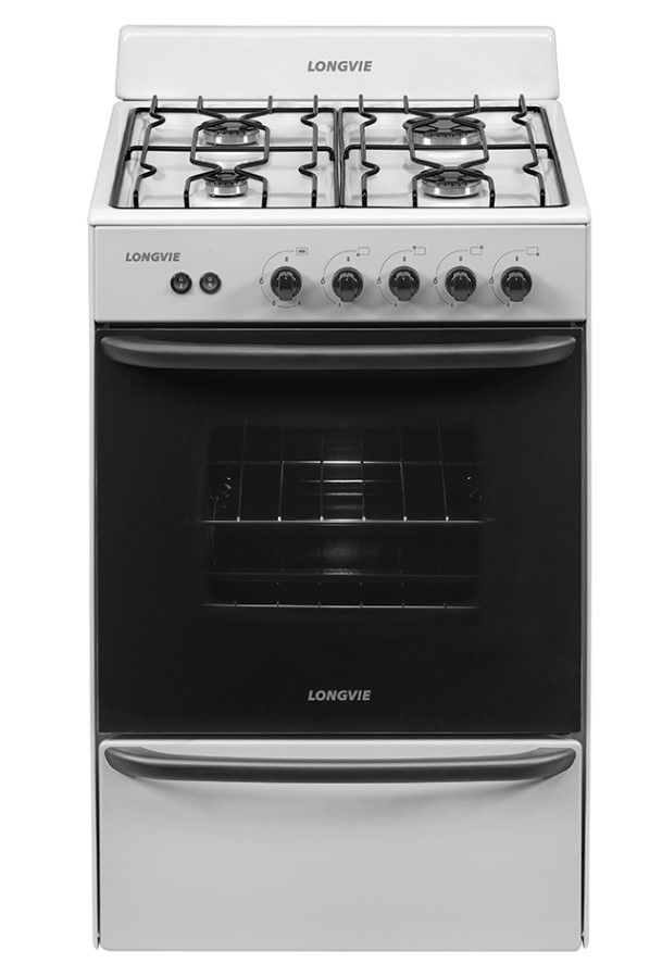 COCINA LONGVIE 12331B 56 CM 4 HORNALLAS 