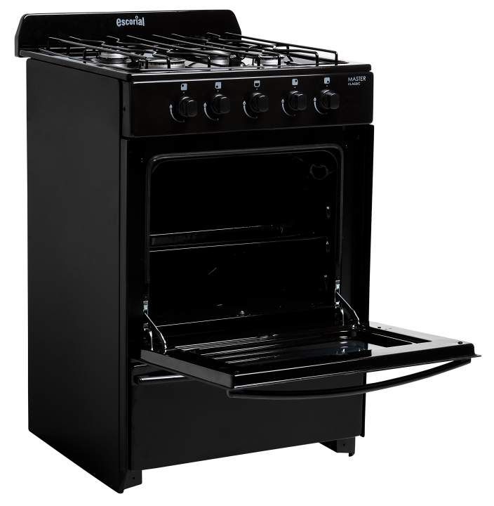 COCINA ESCORIAL MASTER CLASIC NEGRA GAS NATURAL