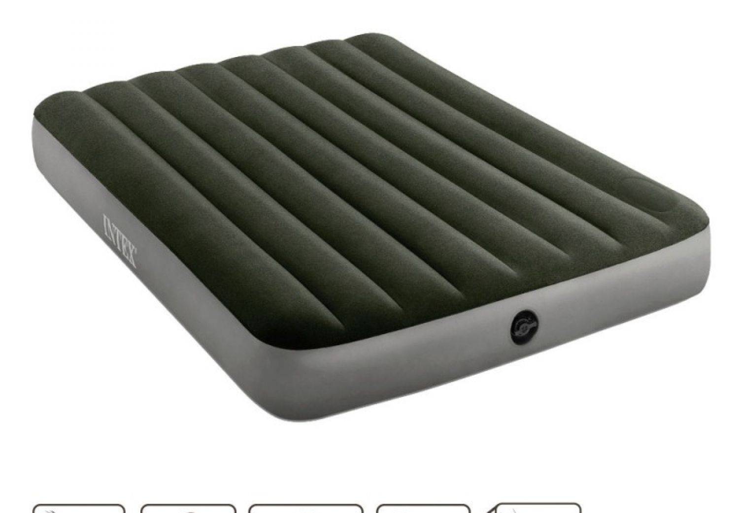 COLCHON INFLABLE C/INFLADOR INTEX 25589/5 137x191x25 (64762)
