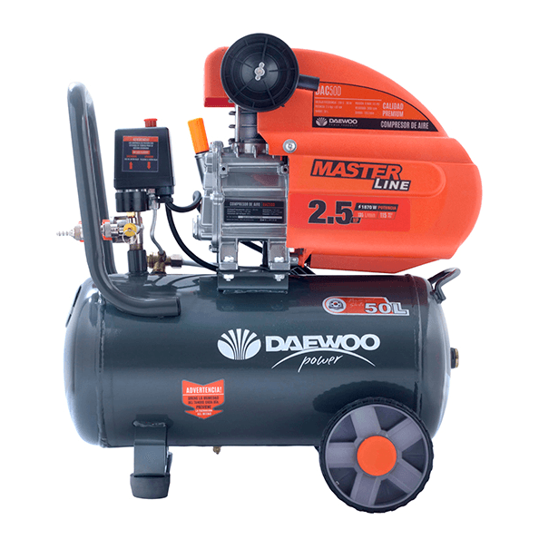 COMPRESOR DE AIRE DAEWOO 1,5 HP 50 LTS