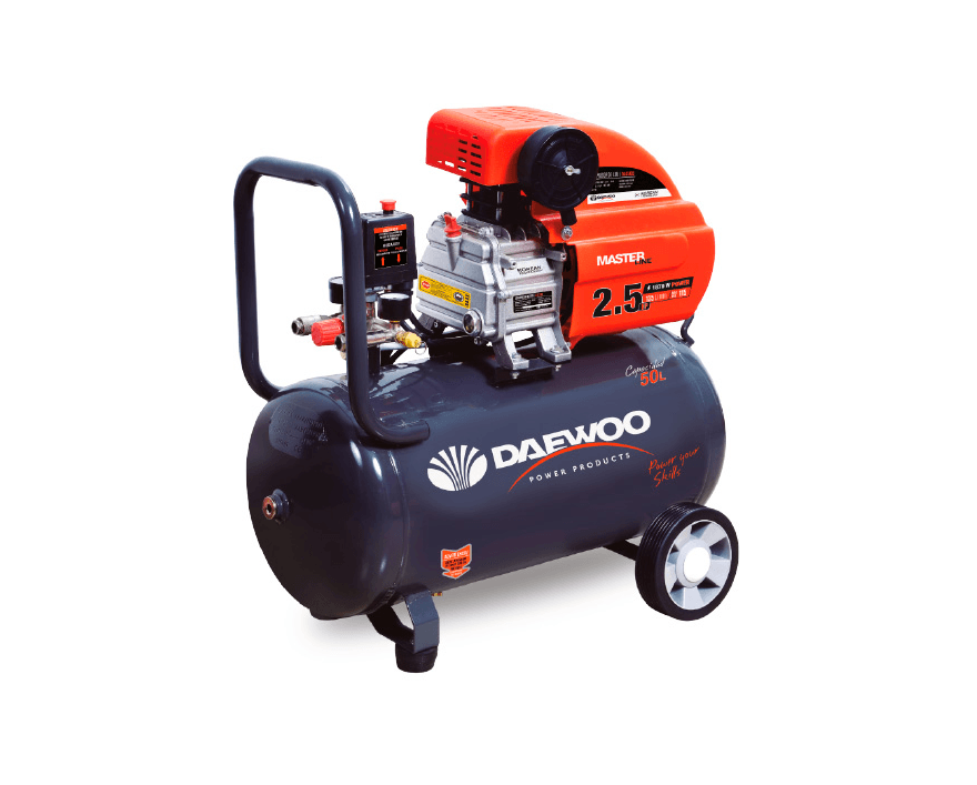 COMPRESOR DE AIRE DAEWOO 1,5 HP 50 LTS