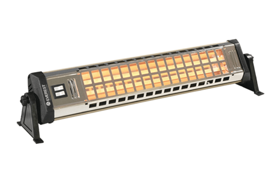ESTUFA A CUARZO HORIZONTAL EVEREST HZL 1200W