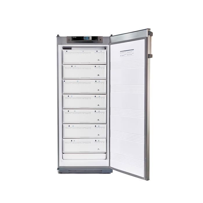 FREEZER VERTICAL KOHINOOR 250 LTS ACERO KFVA 25/8