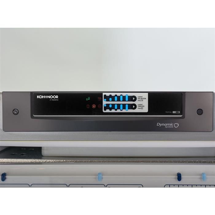 FREEZER VERTICAL KOHINOOR 250 LTS ACERO KFVA 25/8