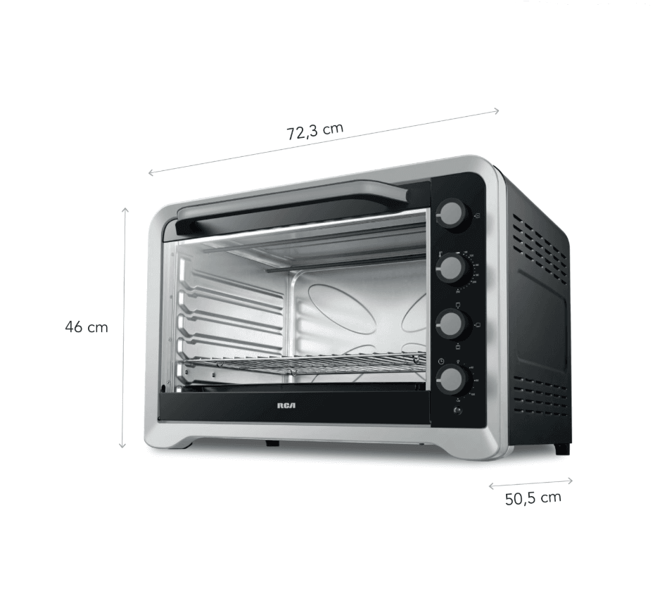 HORNO ELECTRICO RCA 95 LTS R95CONV GRILL-CONVECCION 2800W