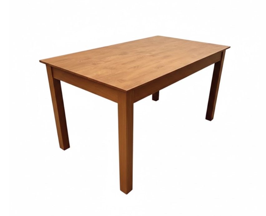 MESA ANTONIA PREMIUM 1,60 MTS PINO MACIZO CAOBA