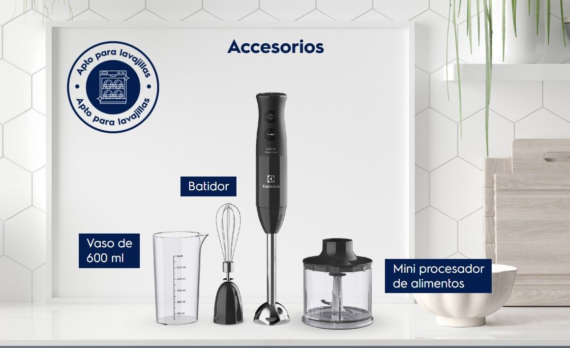 MIXER ELECTROLUX 3 EN 1 ElB20 600W