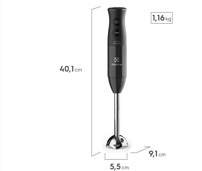MIXER ELECTROLUX 3 EN 1 ElB20 600W