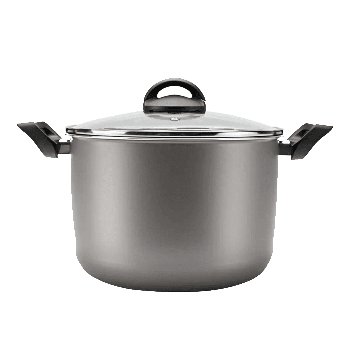 OLLA ALTA CON TAPA ALUMINIO 24CM 7,00L LINEA MAPLE BRINOX 7210/478