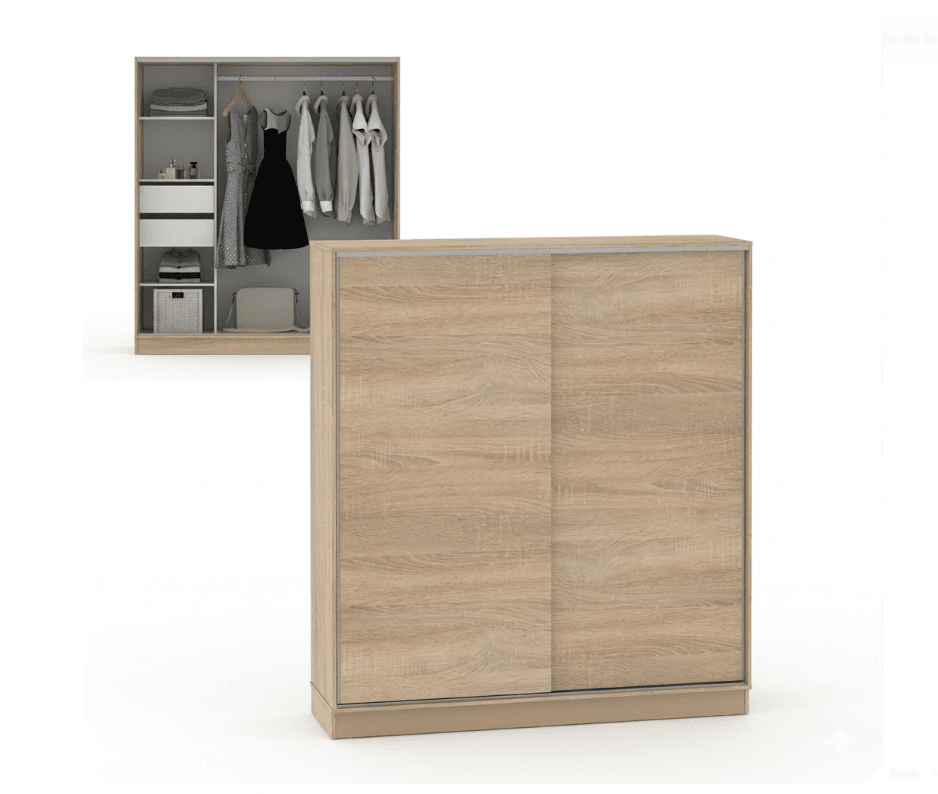 PLACARD CORREDIZO BARDOLINO 174X195X51CM PASQUALI