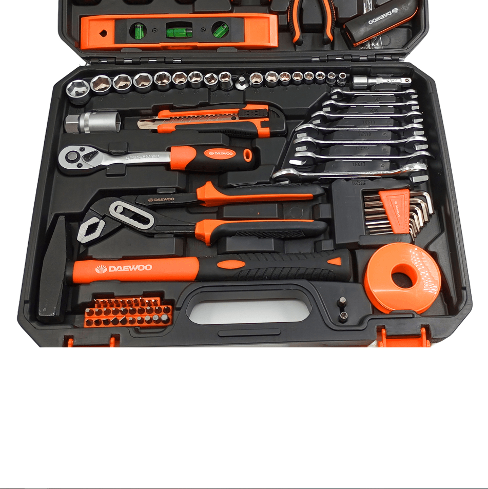 KIT DE HERRAMIENTAS DAEWOO DAHTS96 96 PIEZAS 