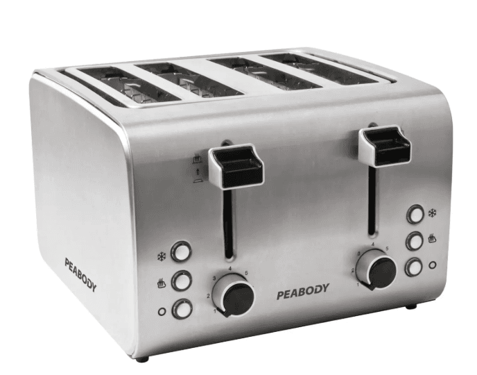 TOSTADORA PEABODY INOX 4 PANES PE-T8520
