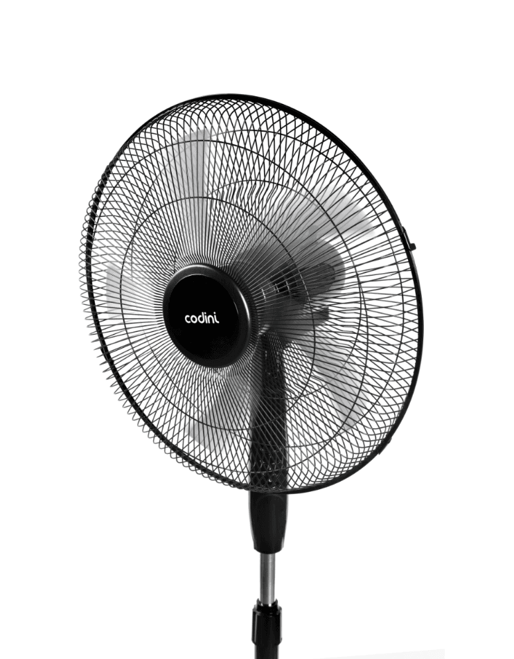 VENTILADOR DE PIE CODINI 18" V18V | V 18N - NEGRO | BLANCO