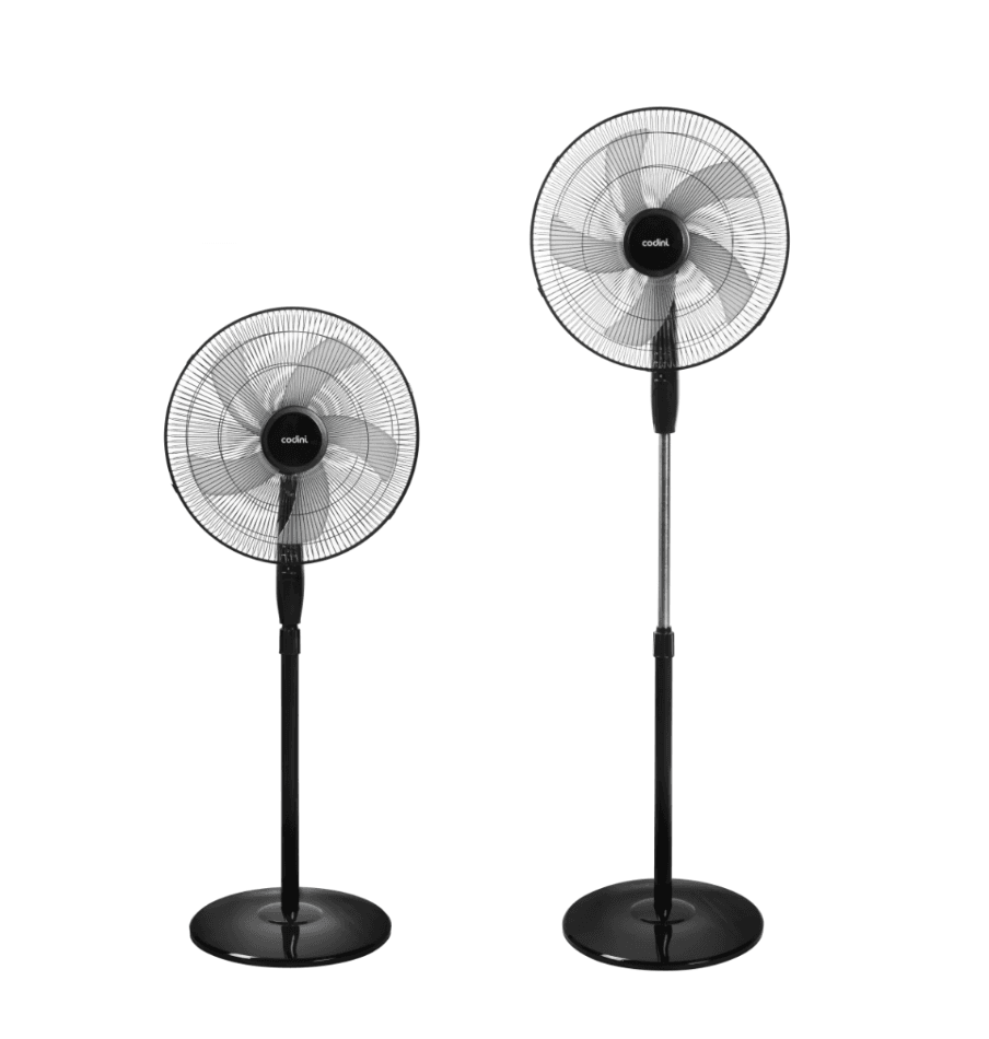 VENTILADOR DE PIE CODINI 18" V18V | V 18N - NEGRO | BLANCO