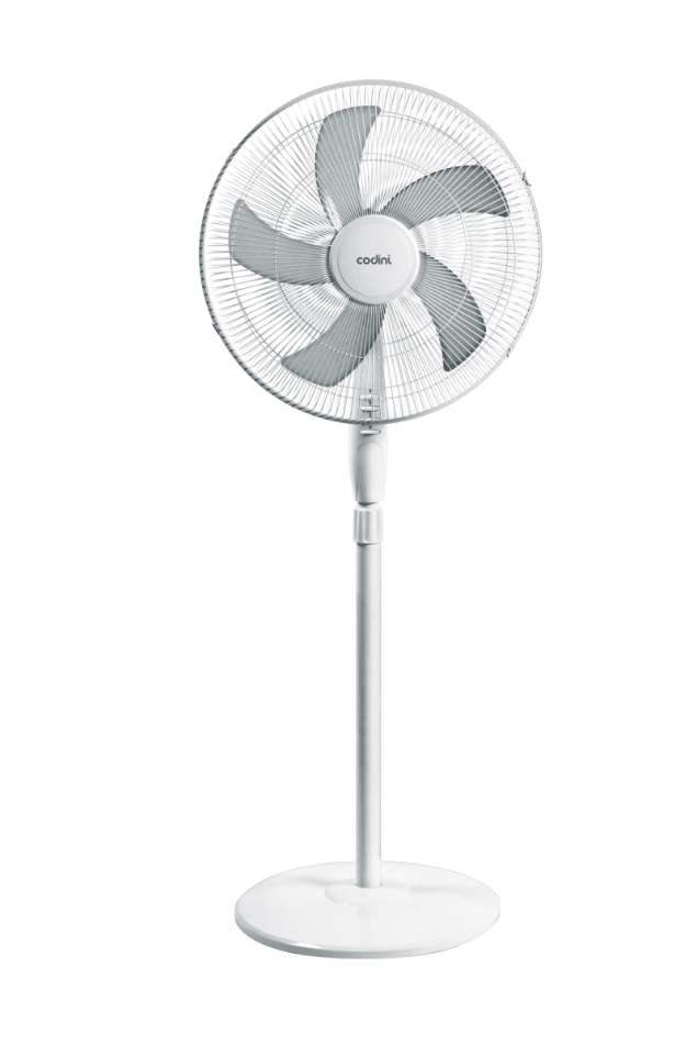 VENTILADOR DE PIE CODINI 18" V18V | V 18N - NEGRO | BLANCO