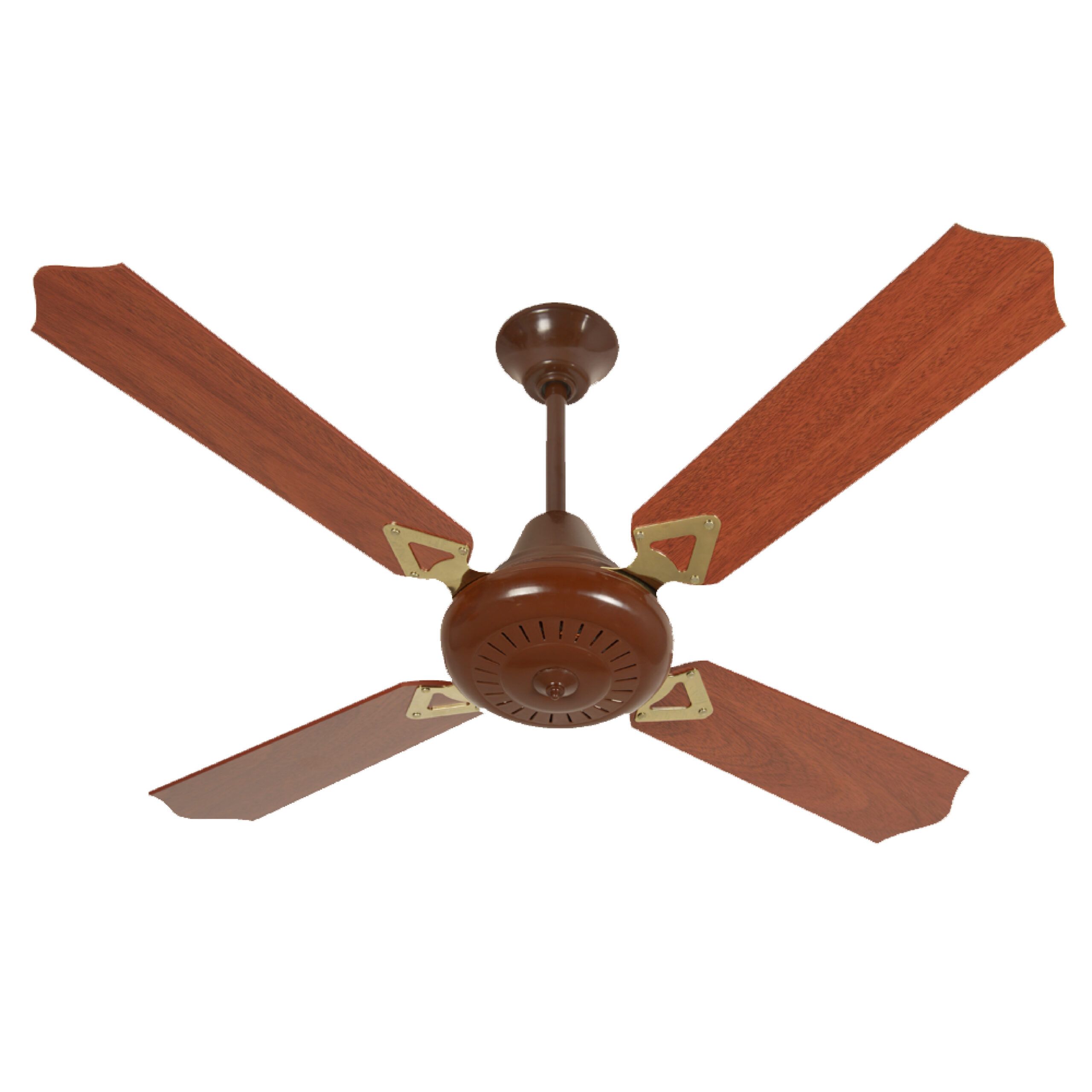 VENTILADOR DE TECHO SEVER BON 4 PALAS DE MADERA REVERSIBLES C/H 420 MC